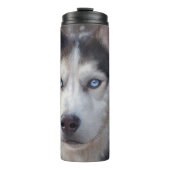 Siberian Husky Thermosbeker (Voorkant)