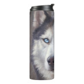Siberian Husky Thermosbeker (Gedraaid links)