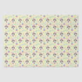 Siberian Husky Tissue Paper in Yellow Tissuepapier (Voorkant)