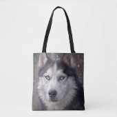 Siberian Husky Tote Bag (Voorkant)