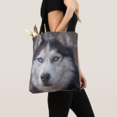 Siberian Husky Tote Bag (Dichtbij)
