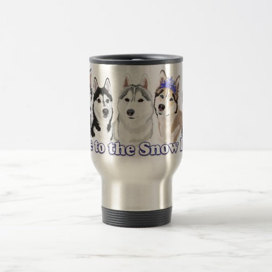 Siberian Husky Travel Mug - Jamie's Cup Reisbeker (Center)