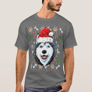 Siberian Husky Ugly Kerstkerstkerstkerstkerstkerst T-shirt