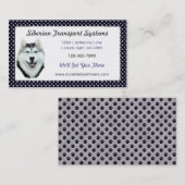 Siberian Husky Visitekaartje (Voorkant / Achterkant)