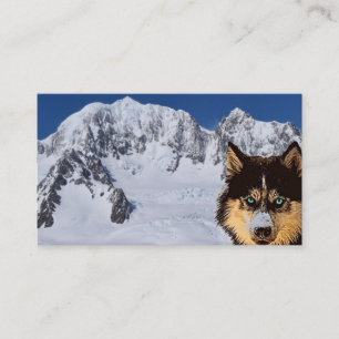 Siberian Husky Visitekaartje