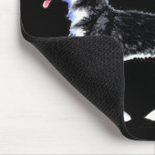 Siberian Husky Volledig bedreigend Muismat (Hoek)