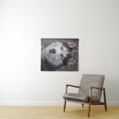 Siberian Husky Wandkleed (In Situ (horizontaal))