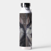 Siberian Husky Waterfles (Links)