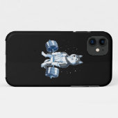 Siberian Husky Weightlift Funny Deadlift Mannen Case-Mate iPhone Case (Achterkant (horizontaal))