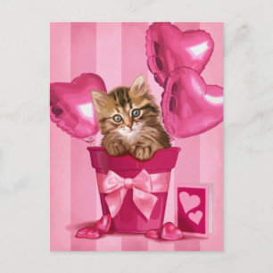 Siberian Kitten Briefkaart