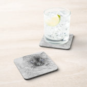 Siberian Kitty Cat Napping op het marmer Slab Onderzetter (Rechterzijde)