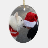 Siberian Love Keramisch Ornament (Rechts)