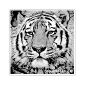 Siberian Tiger ラバースタンプ Rubberstempel (Afrduk)