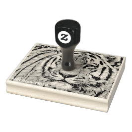 Siberian Tiger ラバースタンプ Rubberstempel