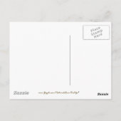 Siberian Tiger Briefkaart (Achterkant)