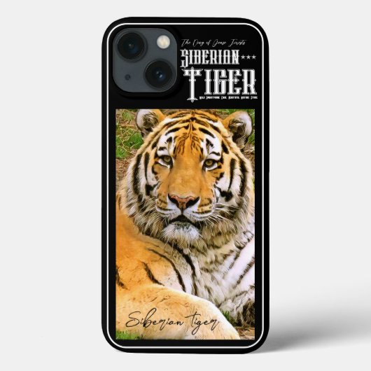 Siberian Tiger Case-Mate Case-Mate iPhone Case (Achterkant)