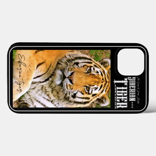 Siberian Tiger Case-Mate Case-Mate iPhone Case (Achterkant (horizontaal))