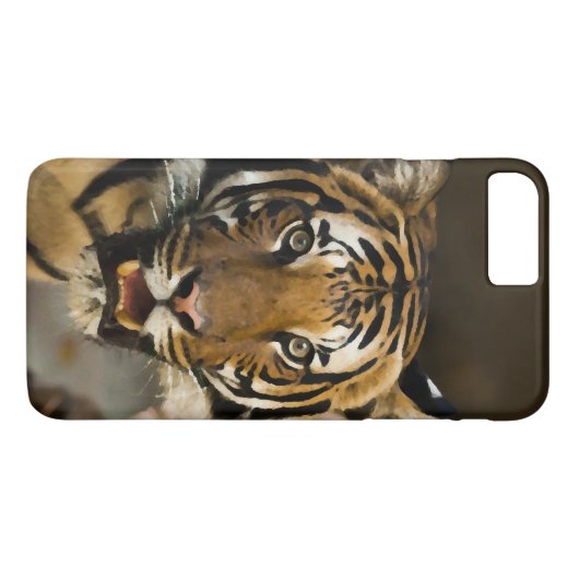 Siberian Tiger Case-Mate iPhone Case (Achterkant (Horizontaal))