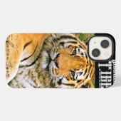 Siberian Tiger Case-Mate iPhone Hoesje (Achterkant horizontaal)
