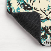 Siberian Tiger | Colorful Tiger Muismat (Hoek)