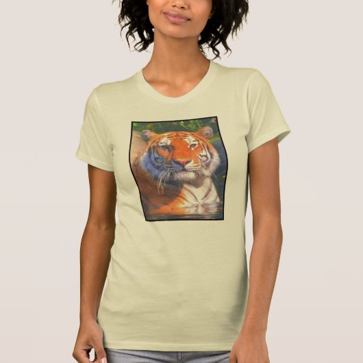 Siberian Tiger Dames T-shirt (Voorkant)
