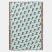 Siberian Tiger Deken (Voorkant Verticaal)