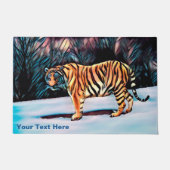 Siberian Tiger Deurmat (Voorkant)