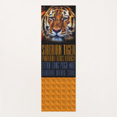 Siberian Tiger [Extra Long Yoga Mat] Yogamat (Voorkant)