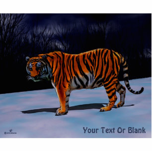 Siberian Tiger Fotobeeldje Magneet