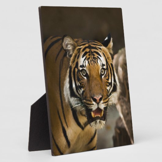 Siberian Tiger Fotoplaat (Zijkant)