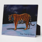 Siberian Tiger Fotoplaat (Zijkant)