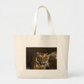 Siberian Tiger Grote Tote Bag (Voorkant)