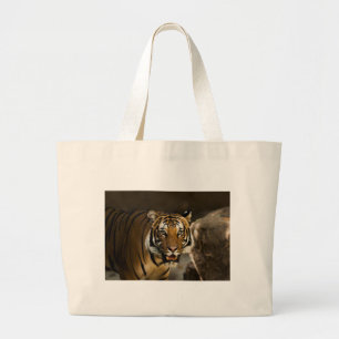 Siberian Tiger Grote Tote Bag