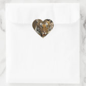 Siberian Tiger Hart Sticker (Tas)