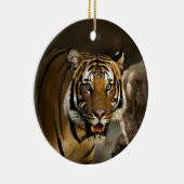 Siberian Tiger Keramisch Ornament (Rechts)