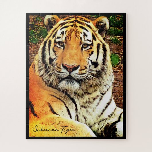 Siberian Tiger Legpuzzel (Verticaal)