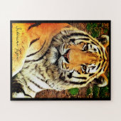 Siberian Tiger Legpuzzel (Horizontaal)