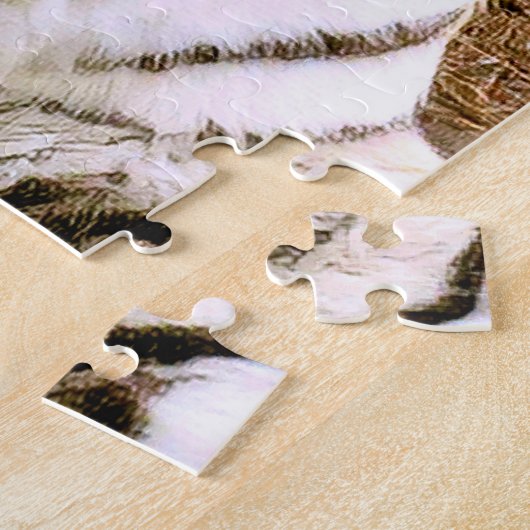 Siberian Tiger Legpuzzel (Zijkant)