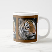 Siberian Tiger Lovers Art Grote Koffiekop (Rechts)