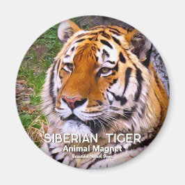 Siberian Tiger magneet