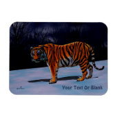 Siberian Tiger Magneet (Horizontaal)