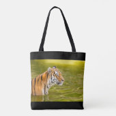 SIBERIAN TIGER OVER CANVAS TAS (Achterkant)