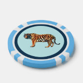 Siberian Tiger Poker Chips (Enkel)