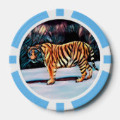 Siberian Tiger Poker Chips (Voorkant)