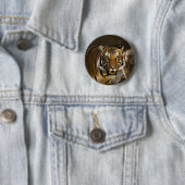 Siberian Tiger Ronde Button 5,7 Cm (In situ)