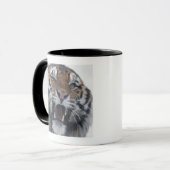 Siberian Tiger Snarling Mok (Voorkant links)