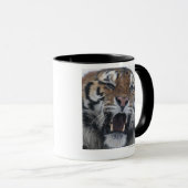Siberian Tiger Snarling Mok (Voorkant rechts)