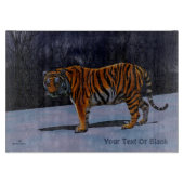 Siberian Tiger Snijplank (Voorkant)