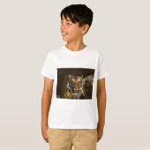 Siberian Tiger T-shirt (Voorkant volledig)