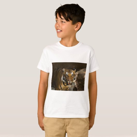 Siberian Tiger T-shirt (Voorkant volledig)